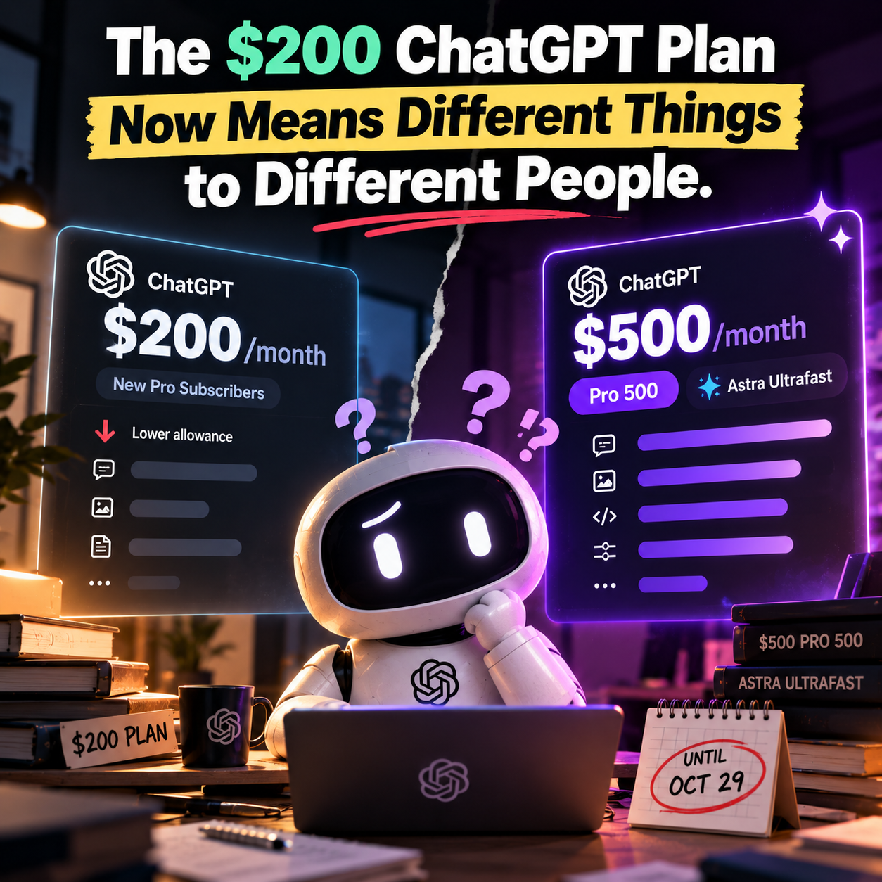 The $200 ChatGPT Plan Now Means Different Things to Different People