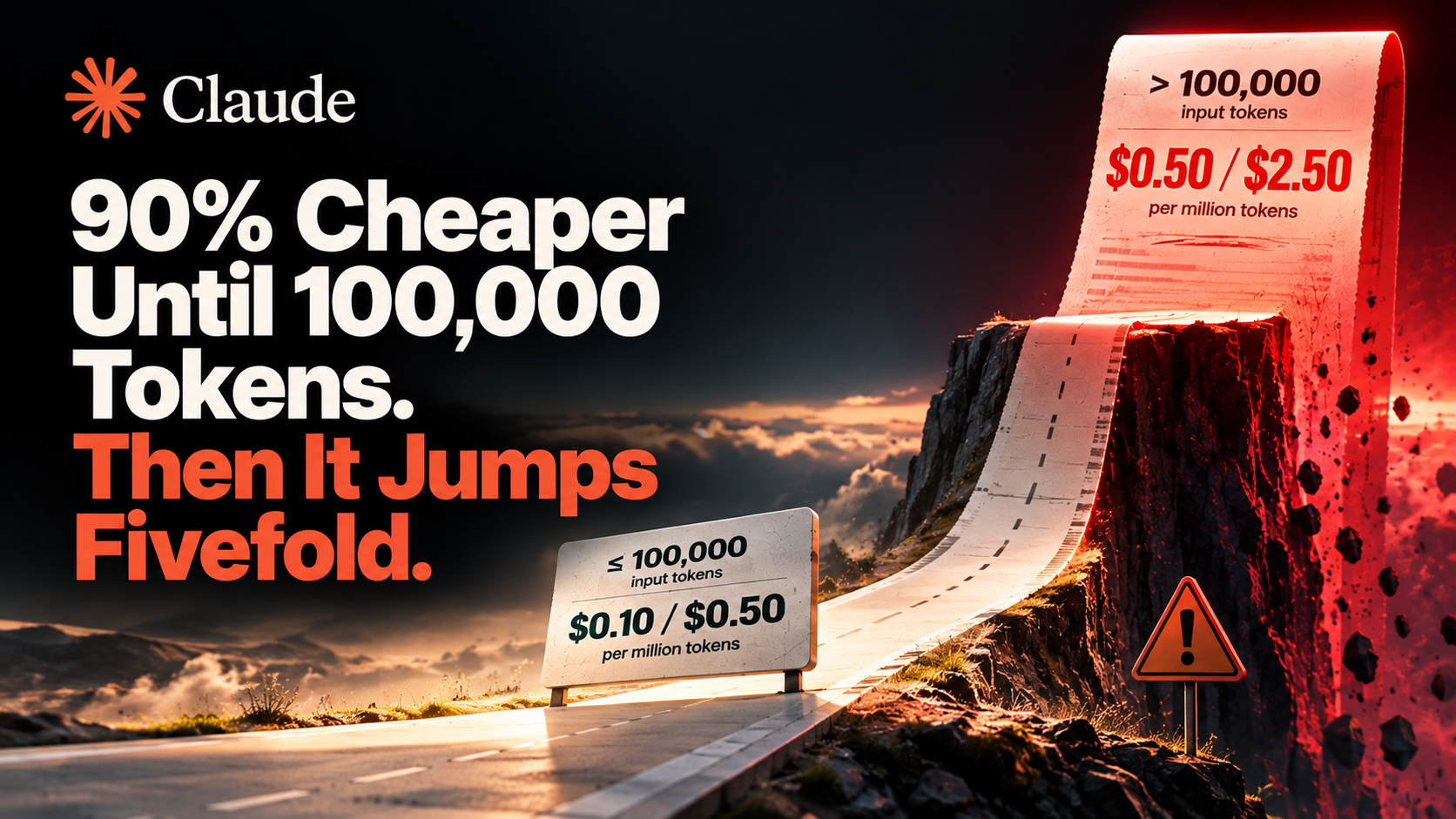 Claude Haiku 5.5 Costs 90% Less, Until Your Prompt Hits 100,000 Tokens. Then the Price Jumps Fivefold.