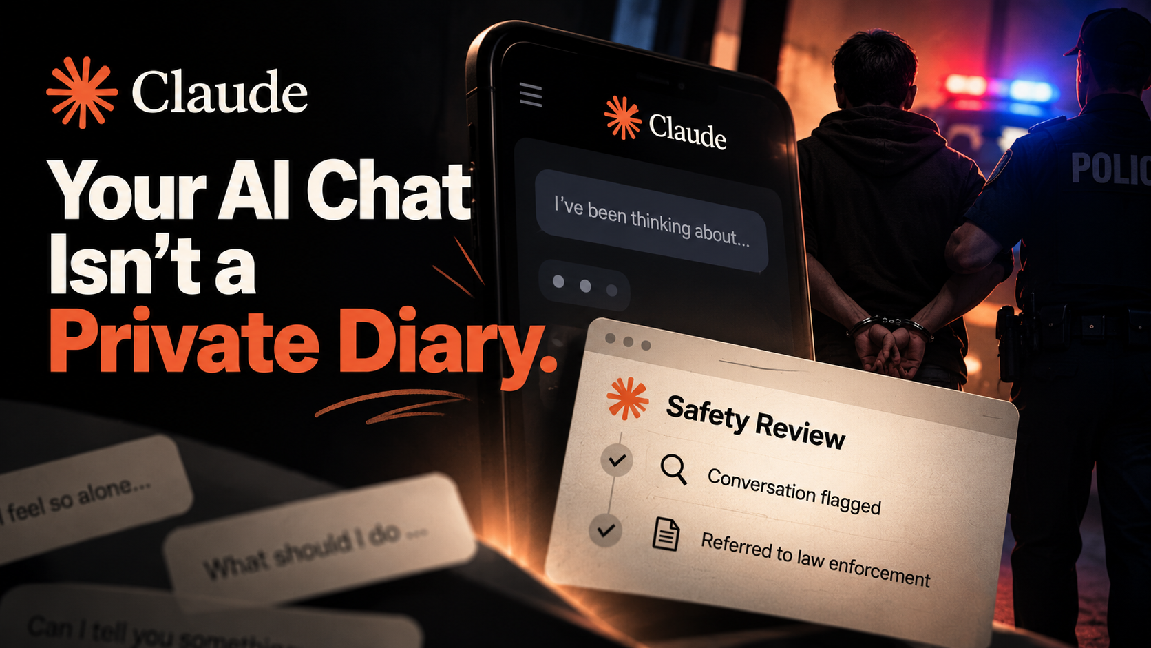 Your AI Chat Isn't a Private Diary: Anthropic's Safety Review Reportedly Led to a Florida Arrest